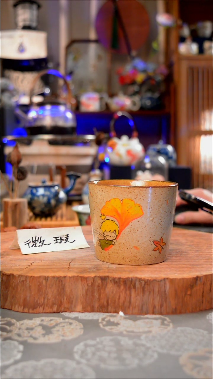 【闪购商品】杯子小精灵手工手绘手工手绘