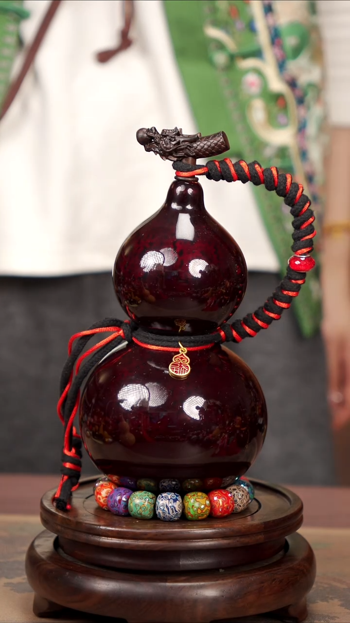 【闪购商品】124易林高端工艺大漆酒葫芦--458