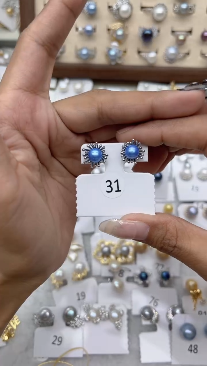 【闪购商品】淡水珍珠戒指合金116