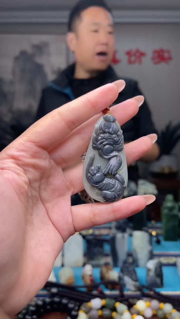 未镶嵌和田玉挂件1