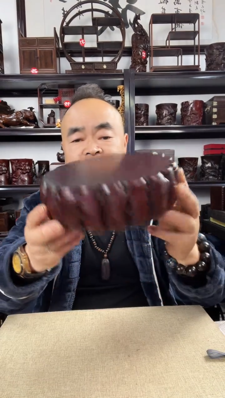 木144瑕疵老李红木工艺品