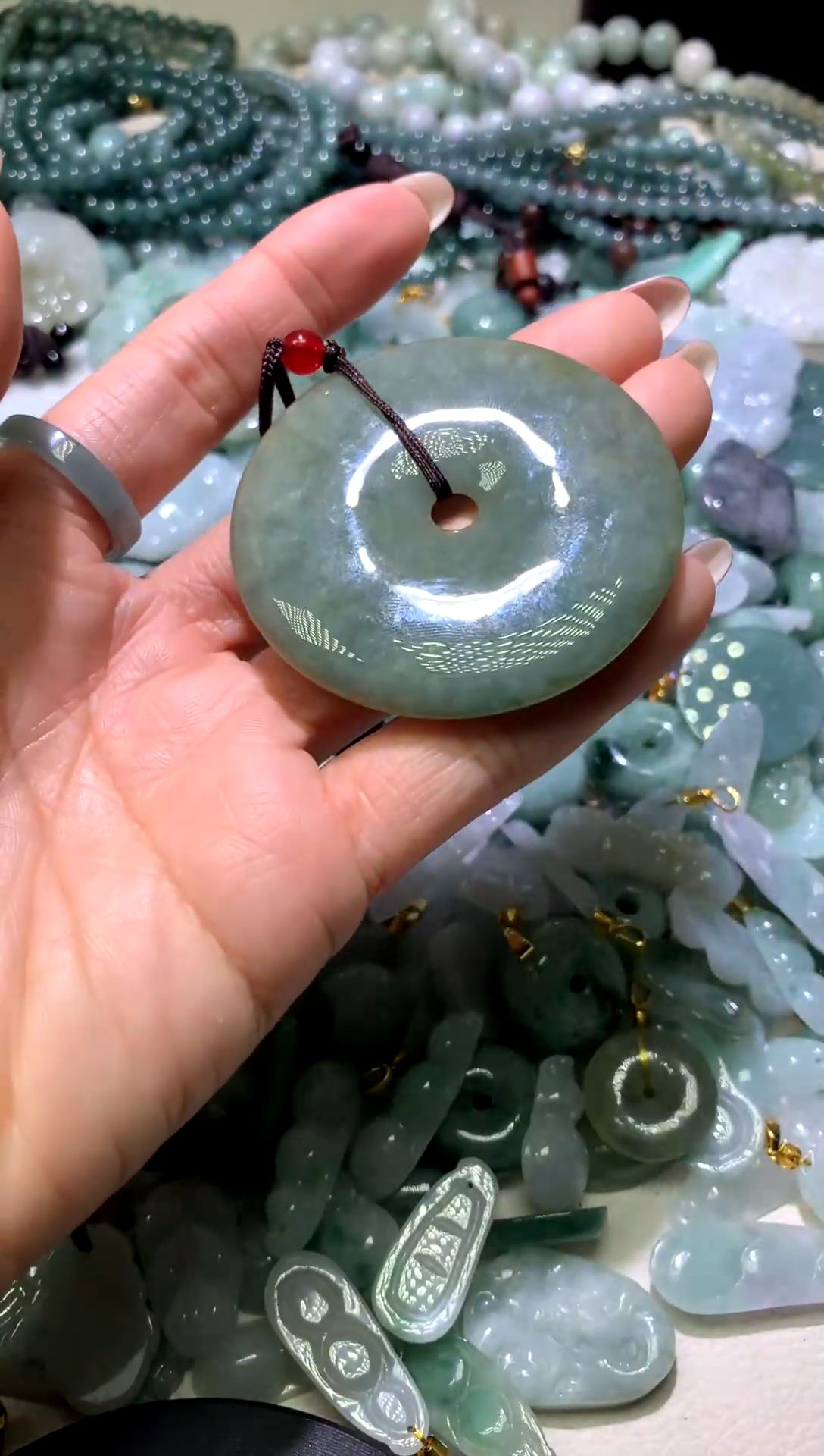 吊坠(不含链)未镶嵌翡翠1
