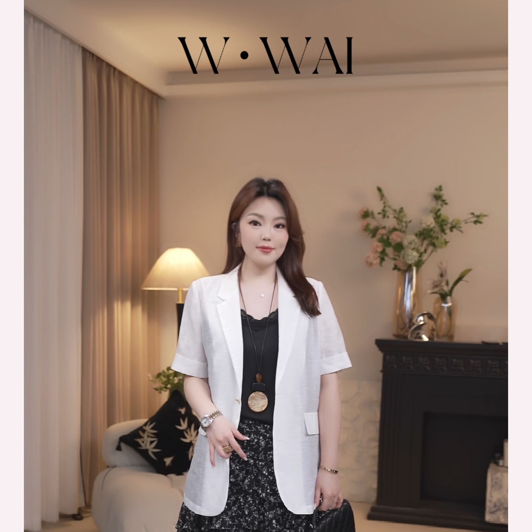 【子帛】显瘦轻奢高品质天丝醋酸亚麻薄款百搭西服外套 X52W631