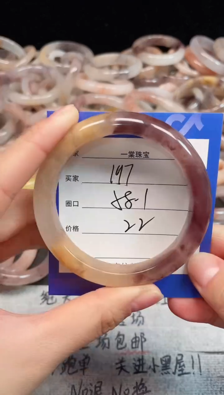 未镶嵌手镯石英质玉197