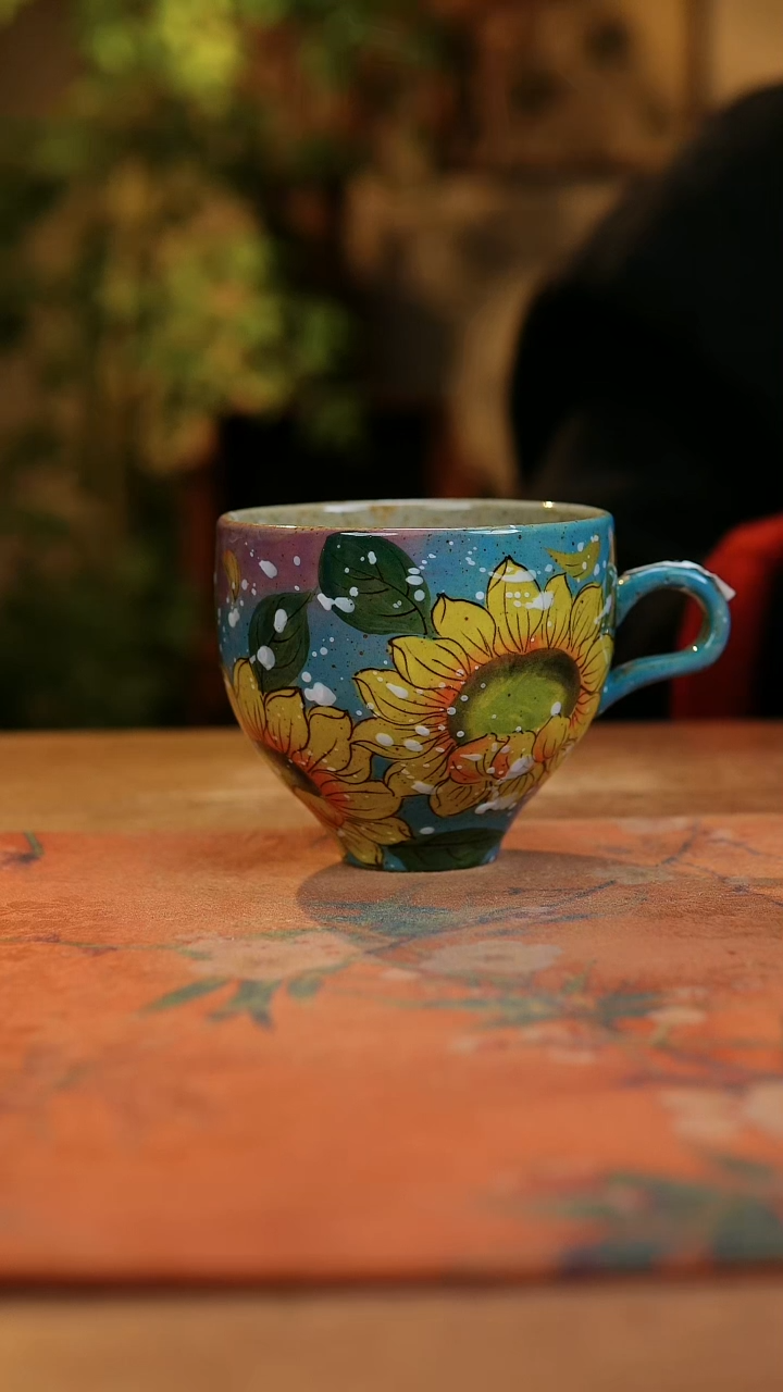 【闪购商品】瓷片1136景德镇手工手绘釉下彩高温瓷