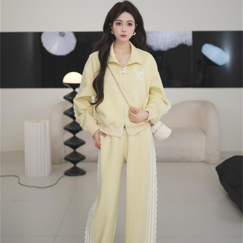 Basic House/百家好卫衣运动套装气质春时尚休闲显瘦B1335B5J822