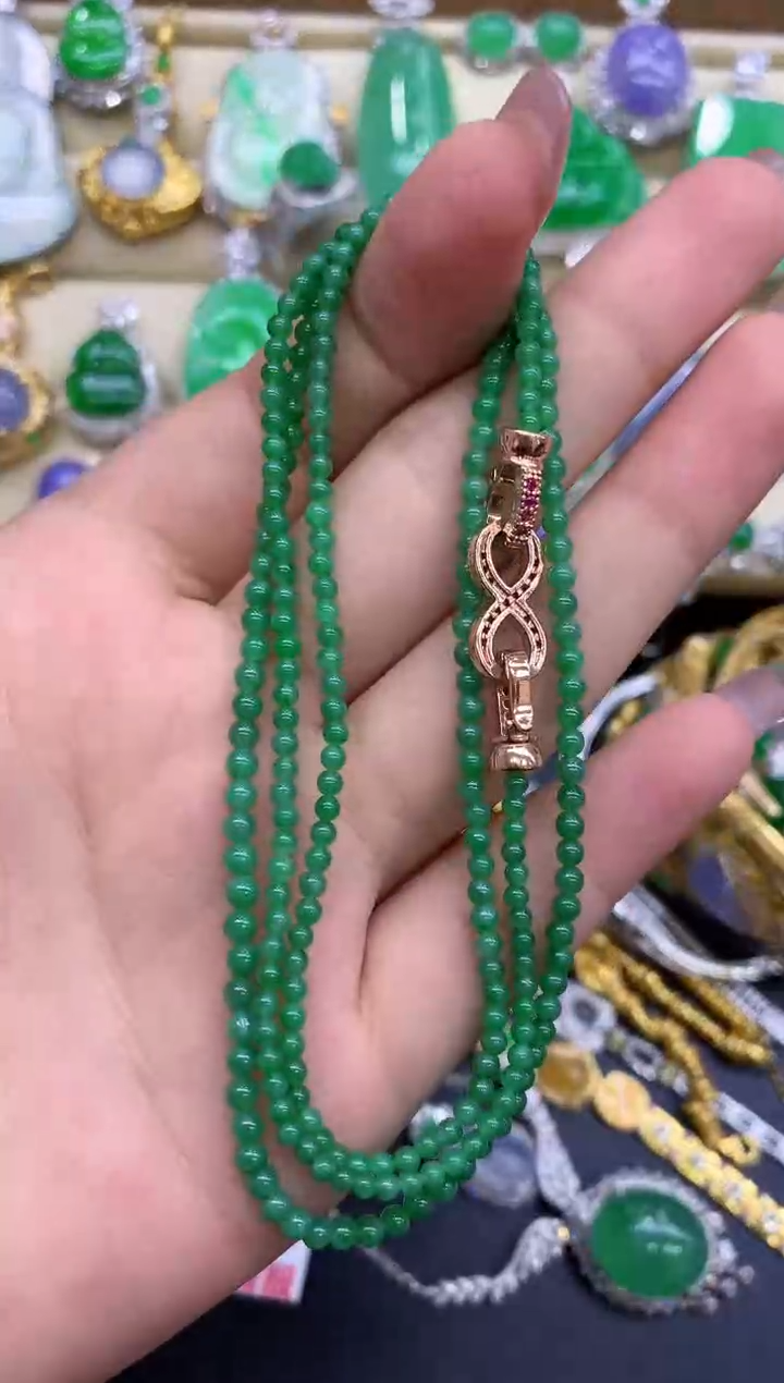 颈饰未镶嵌翡翠98-中国好珍宝