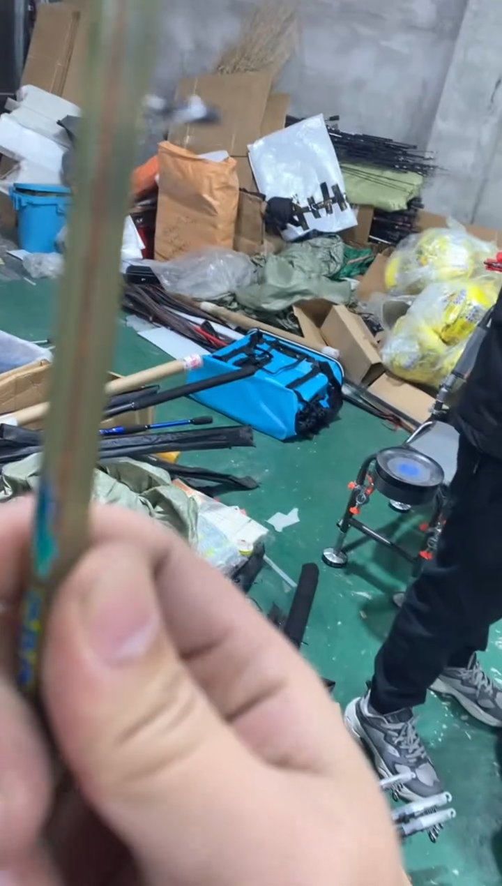 1.8米透明夹心船杆   