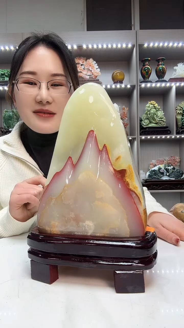 石材天然石材高端家居摆件