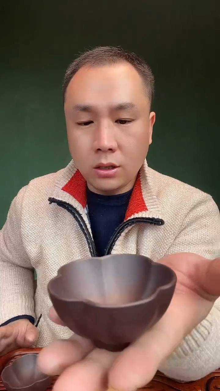【闪购商品】紫砂茶壶宜兴紫砂紫泥花瓣杯