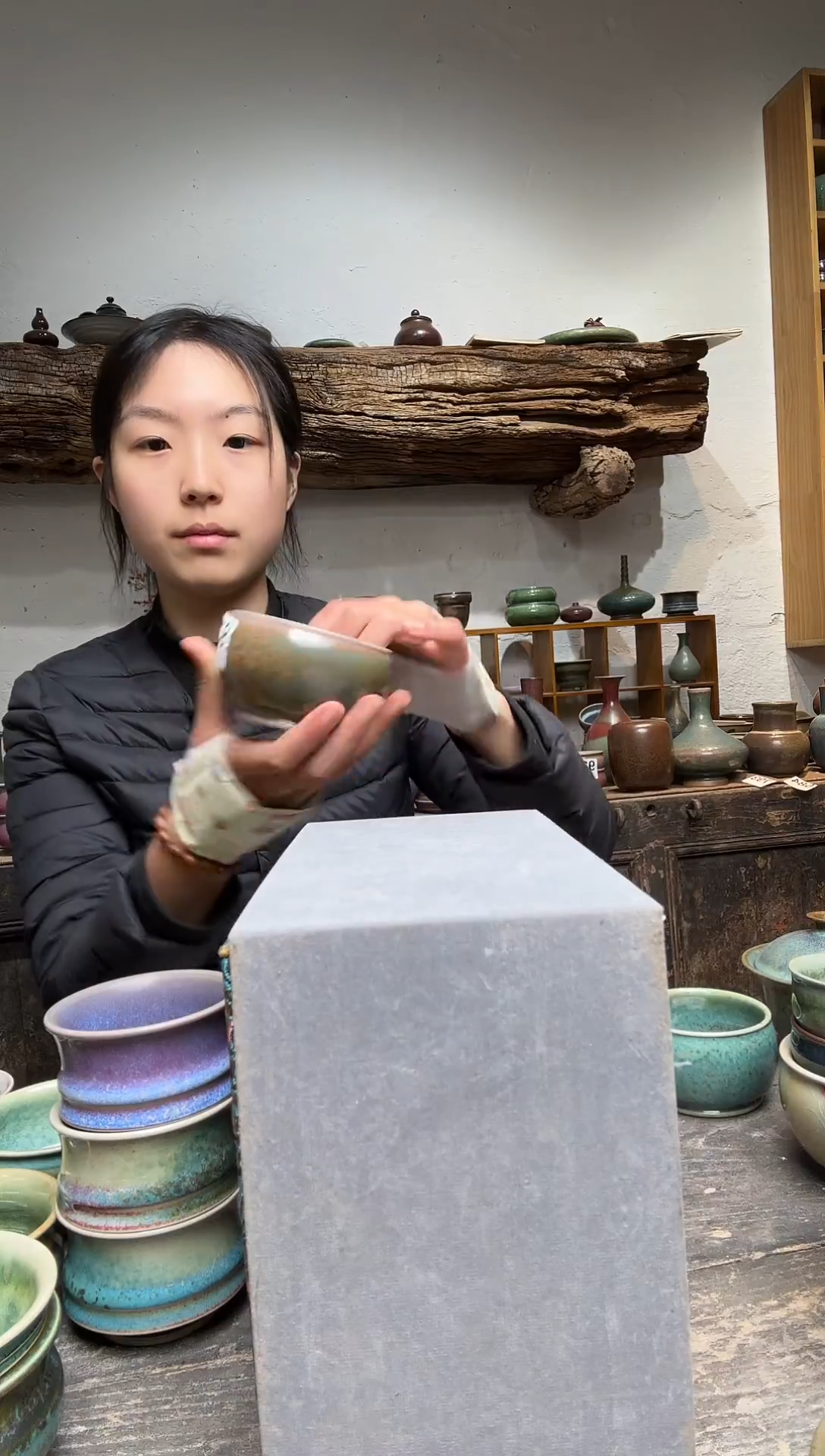 杯子钧瓷?**爱蘭山窑手作器物全品937