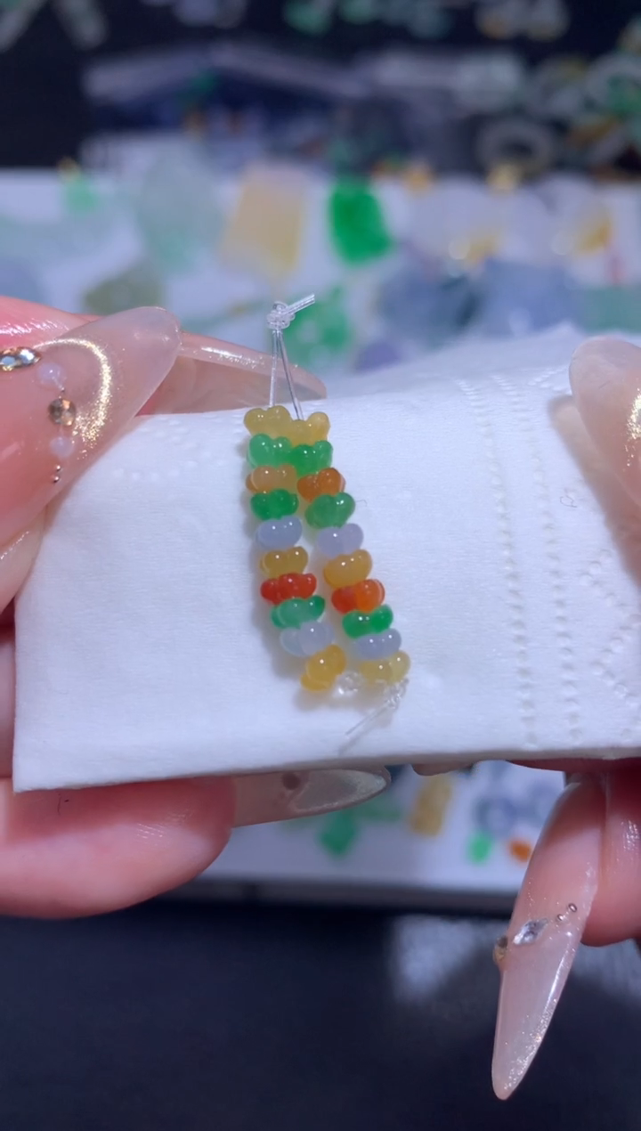 未镶嵌定制翡翠桂花