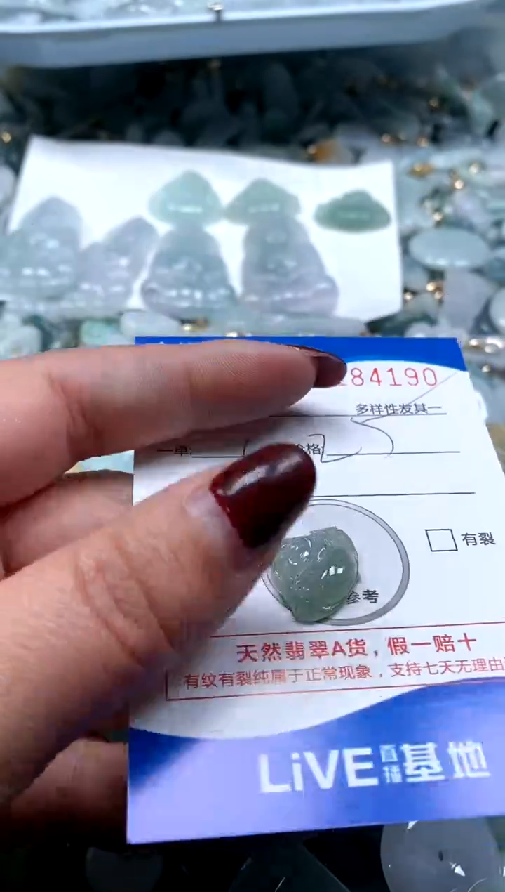 【闪购商品】翡翠颈饰未镶嵌闪购商品0184190