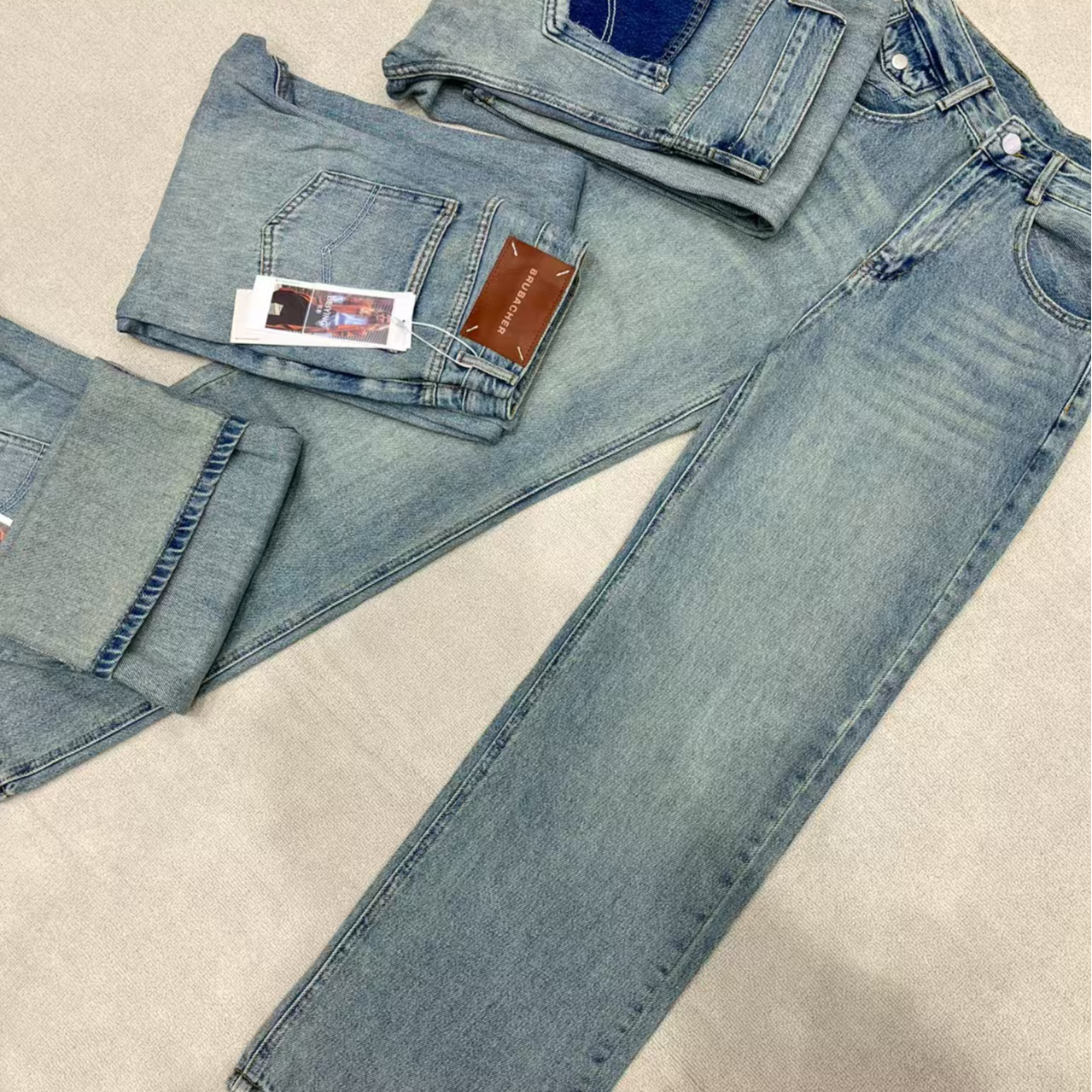 高品质深色牛仔裤350