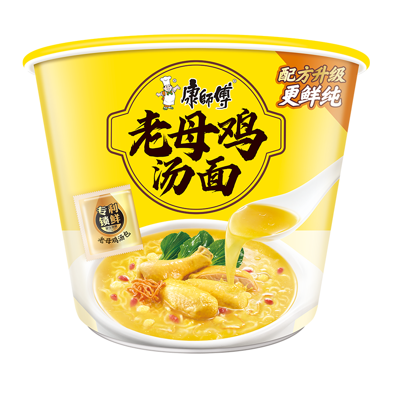 【武威同城】康师傅 老母鸡汤面 115g/桶