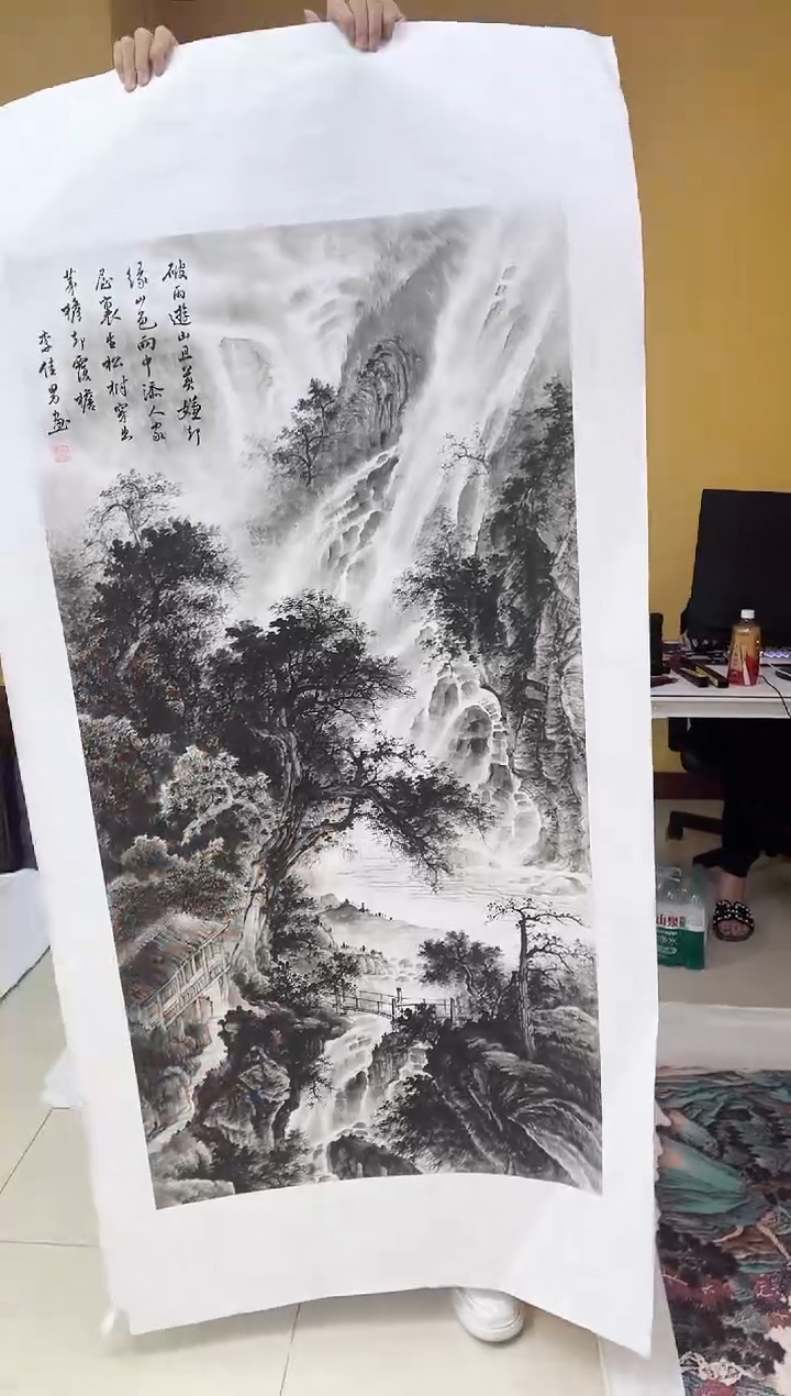 国画九霄甄选国画作品x010