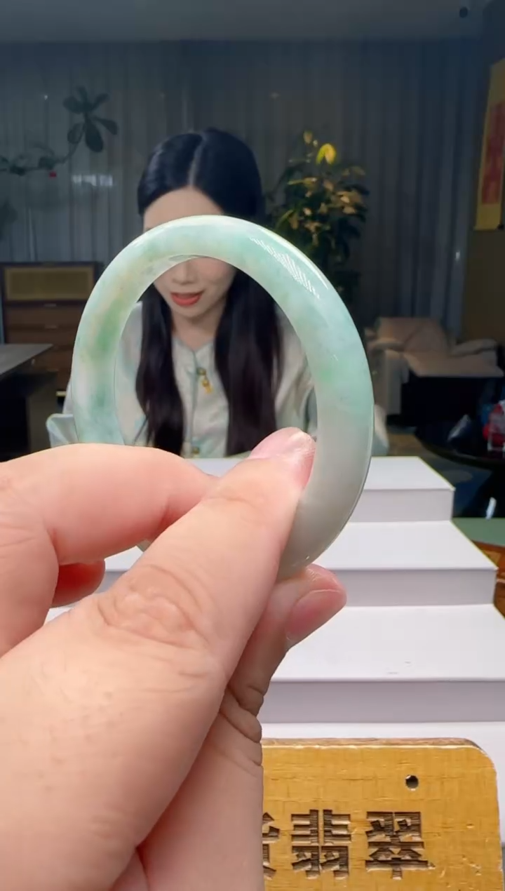 未镶嵌手镯翡翠ZM@@60B7J18654