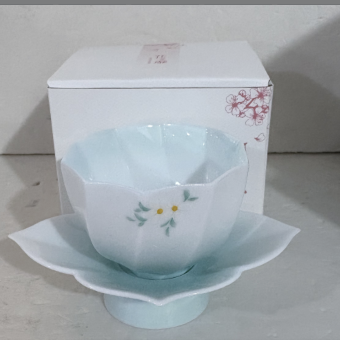 阿茶  西子蓝-叶子套杯零配（黄丽君S0215）