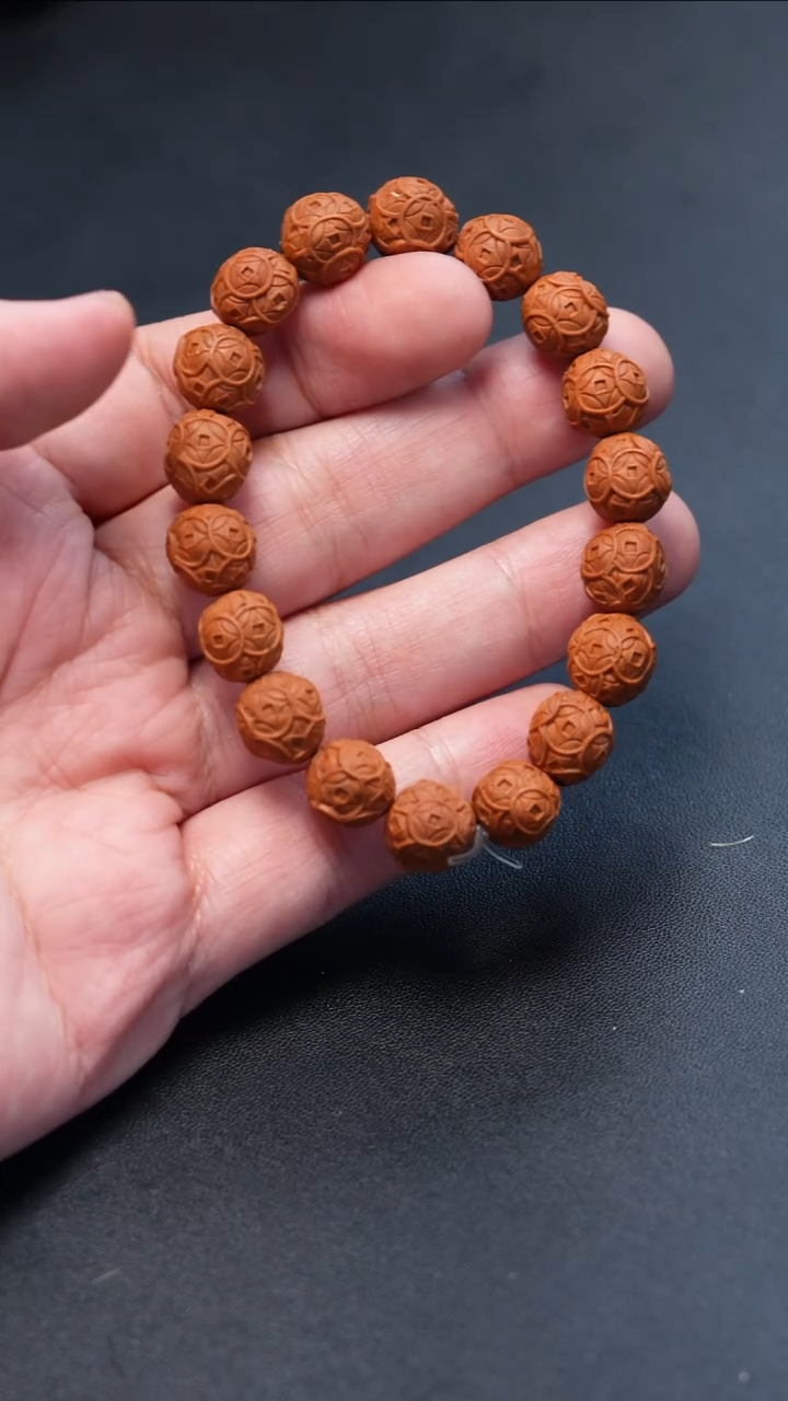 【闪购商品】橄榄核手串/手链龙纹桃核