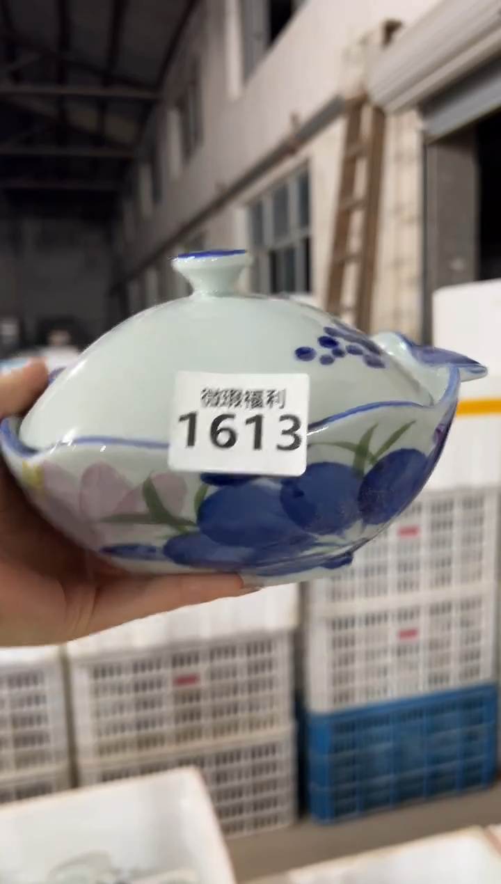 盘景德镇高温釉下彩