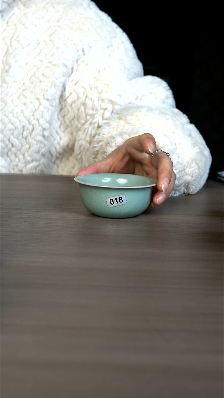 【闪购商品】杯018号仿古鸡缸杯一级开片