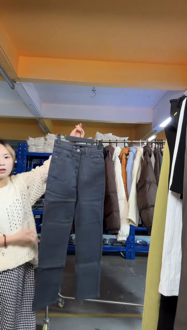 Bw05清瓦蓝牛仔裤S码