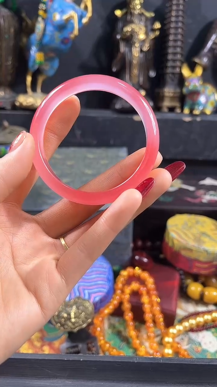 【闪购商品】和田玉手镯未镶嵌【闪购商品】海芸目手镯1325