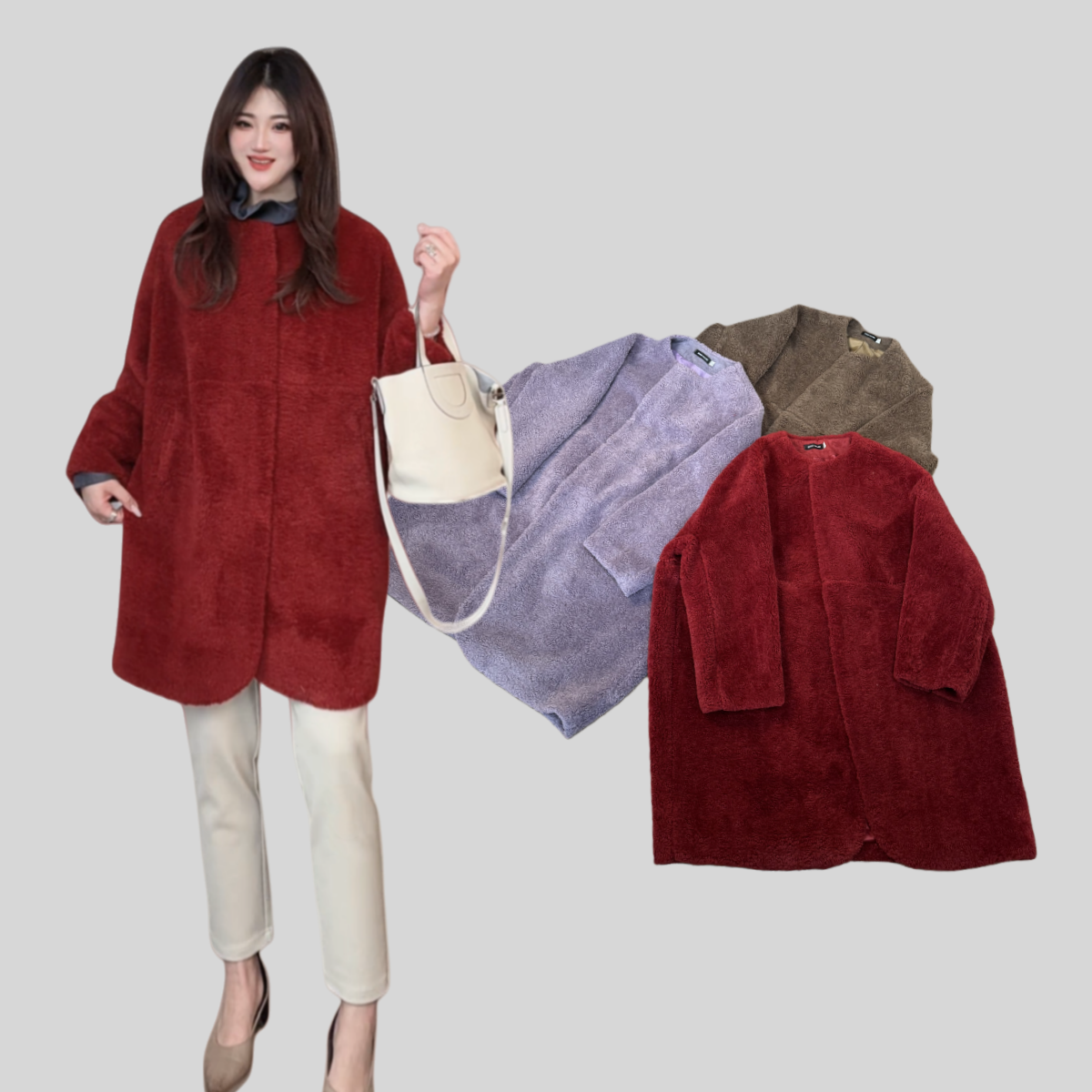 【YANLI】5321新年泰迪阔版大衣