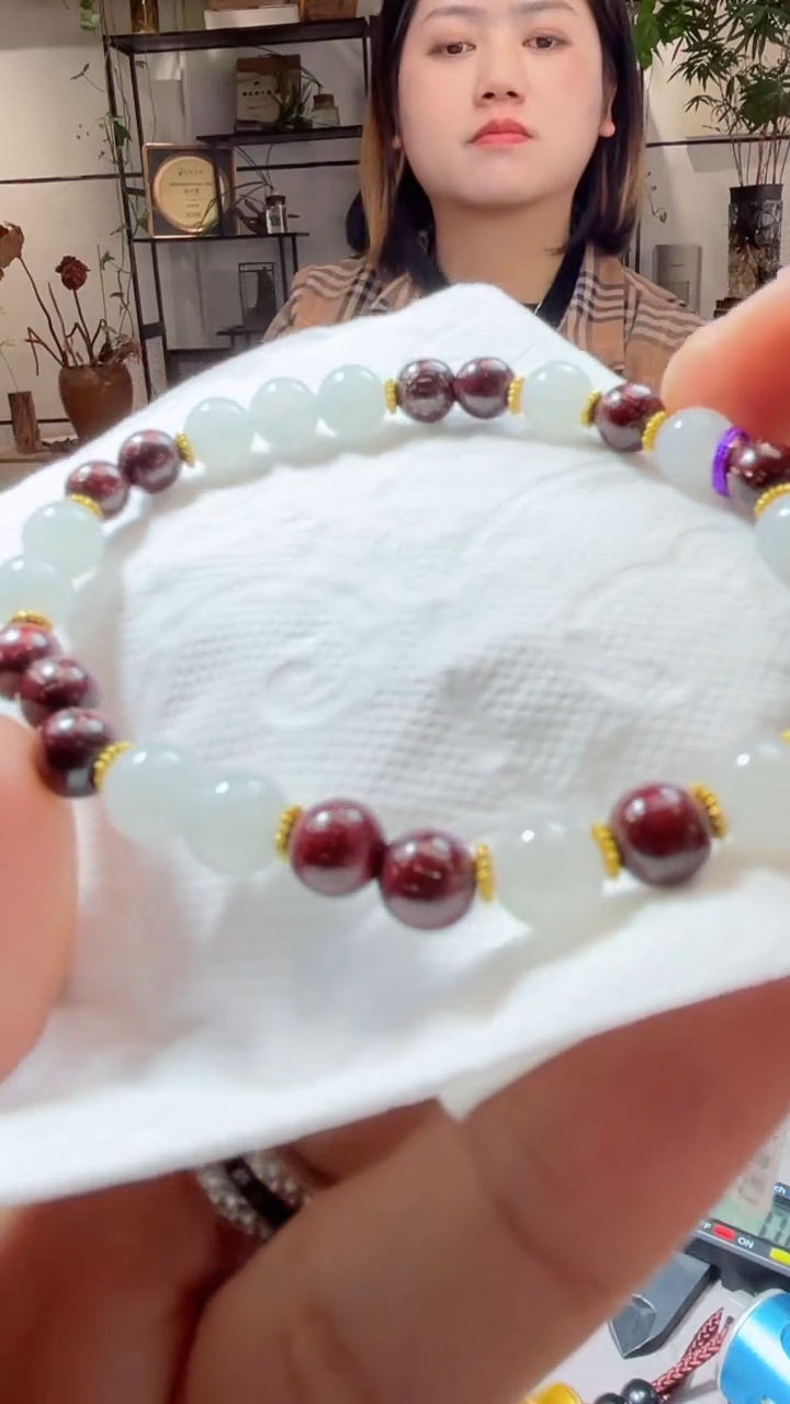 未镶嵌手链翡翠手串