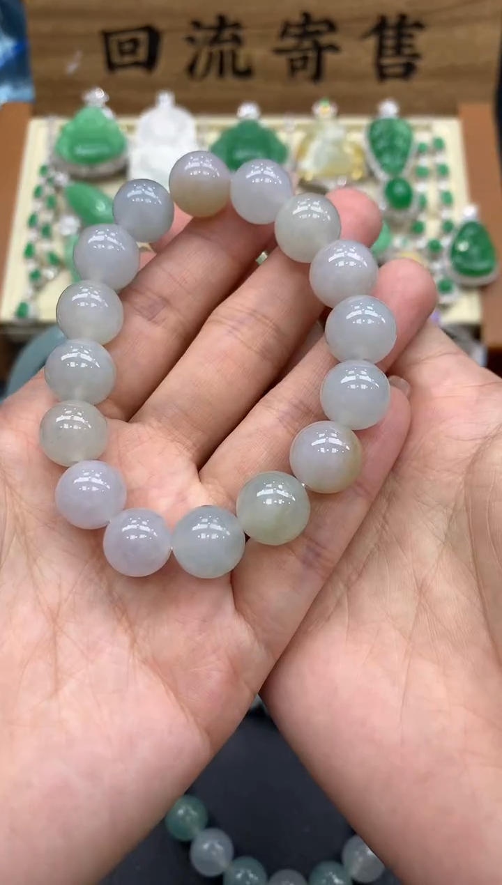【闪购商品】翡翠手串未镶嵌64-中国好珍宝