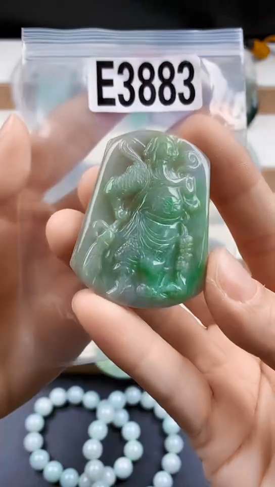 颈饰未镶嵌翡翠天然翡翠吊坠挂件