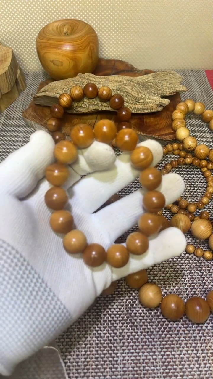 柏木（崖柏）用****0柏语记-手串1.5