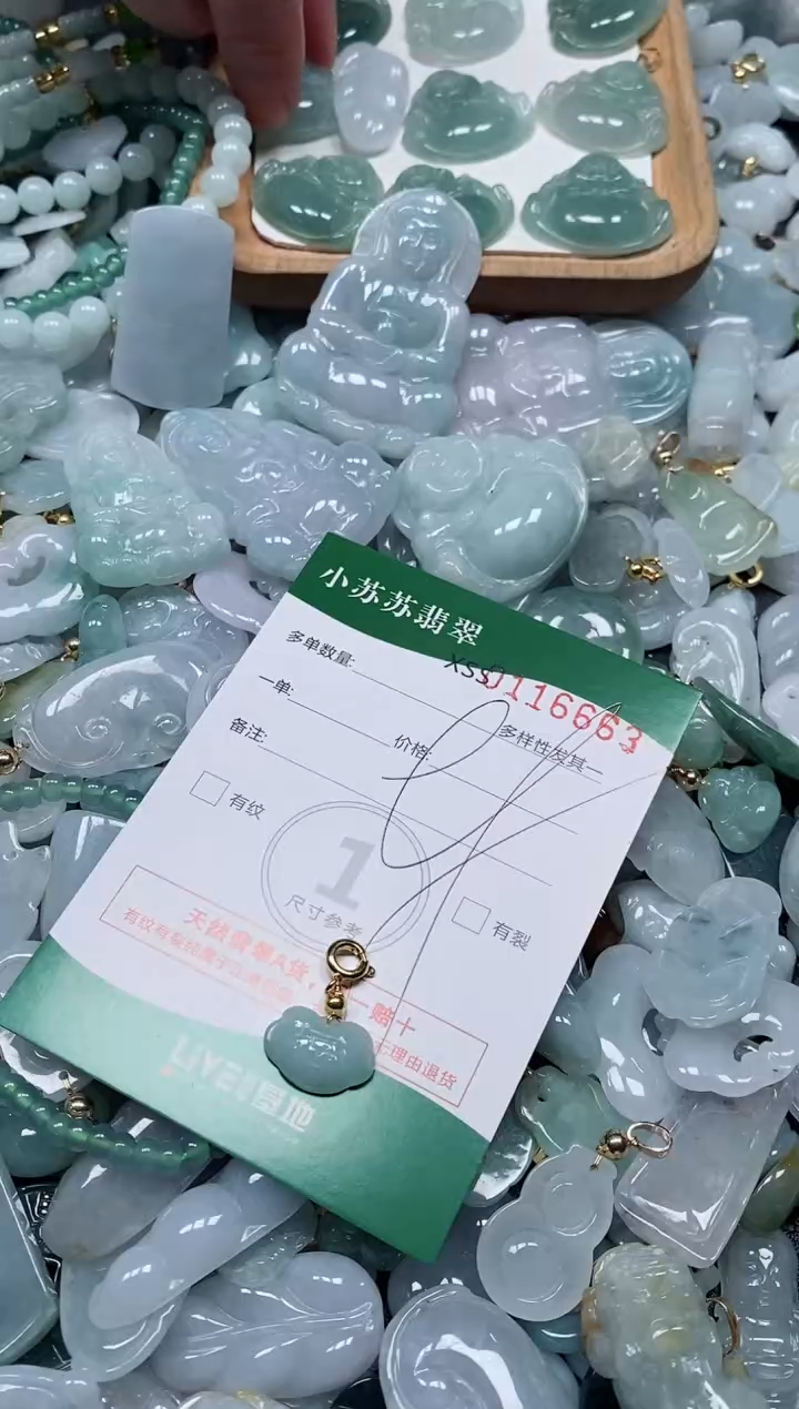 【闪购商品】翡翠颈饰未镶嵌闪购商品0116663