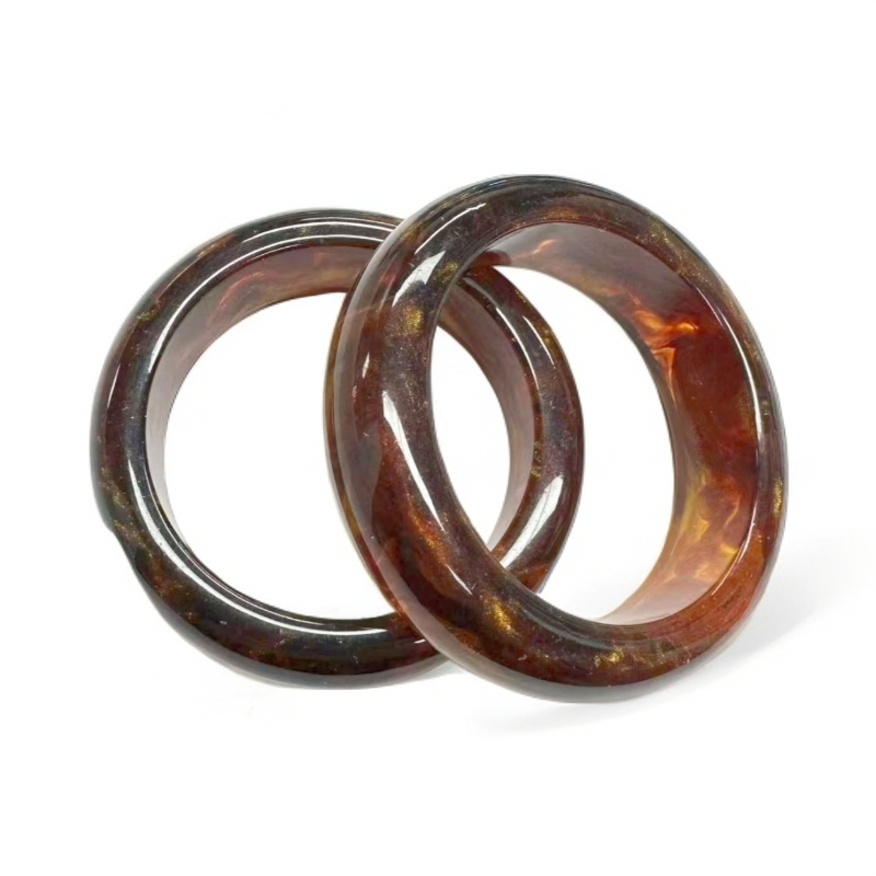  A719本草丝正圈宽板女款手镯百搭