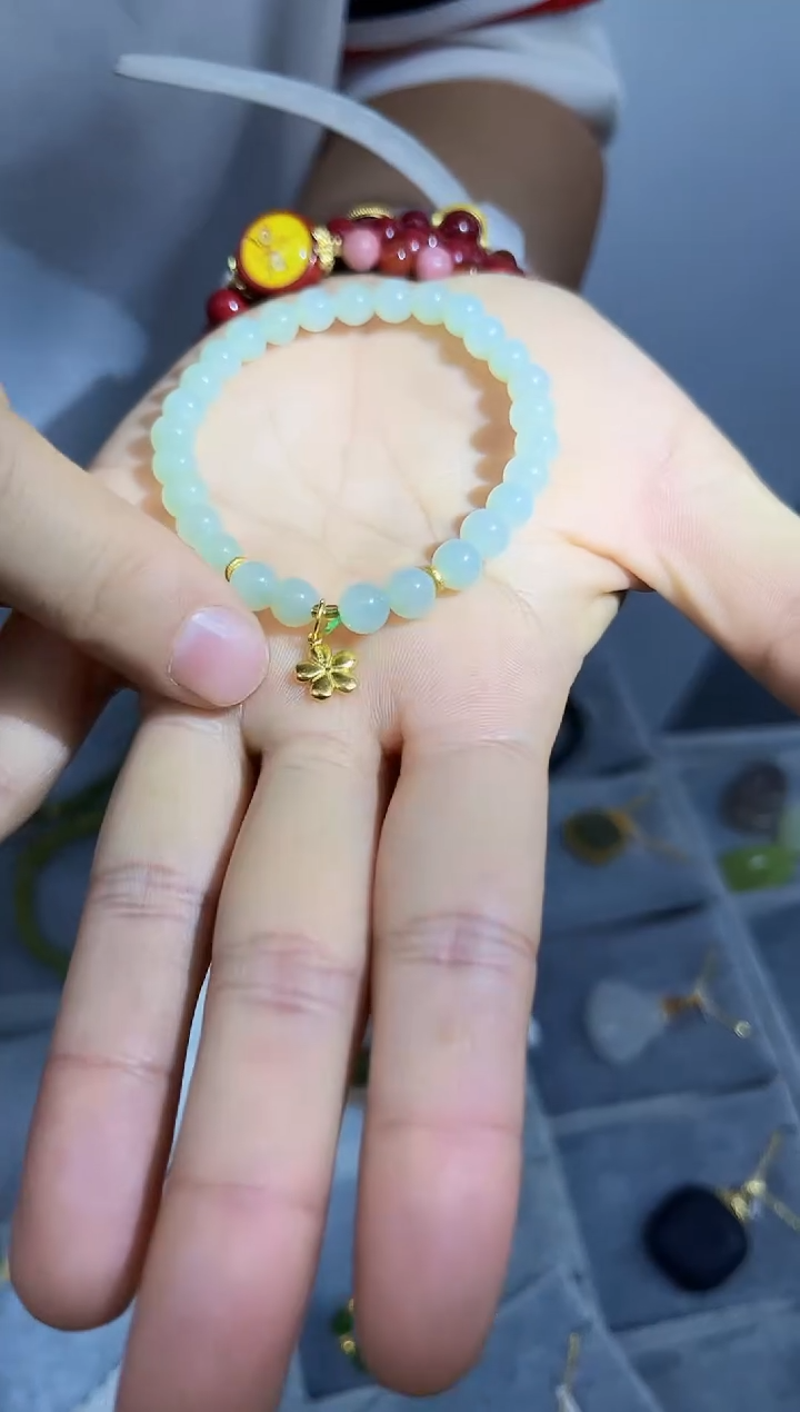 【闪购商品】和田玉手串未镶嵌12321多样性发其一