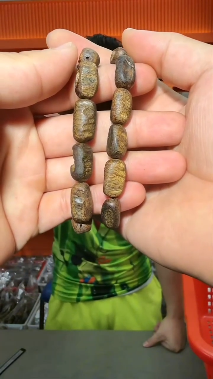 沉香手串14号单圈瘤疤10g1.0多样性发一