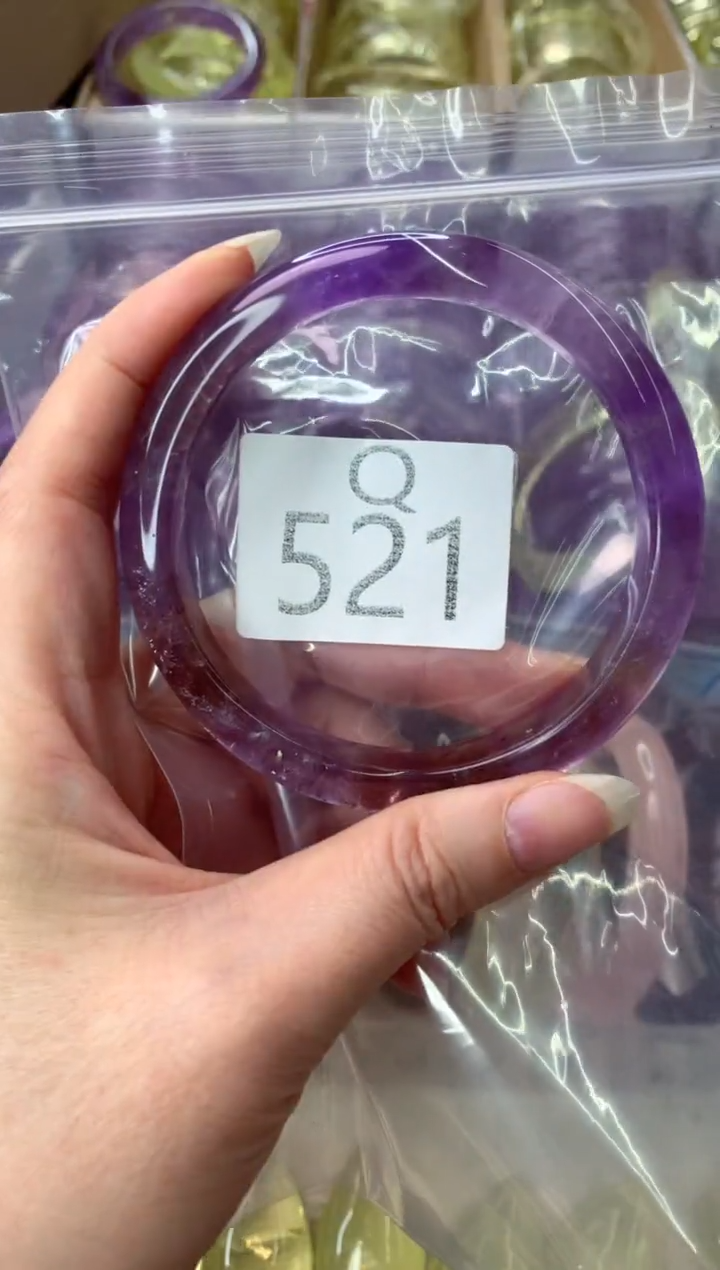 未镶嵌手镯水晶小**歆Q521-64+