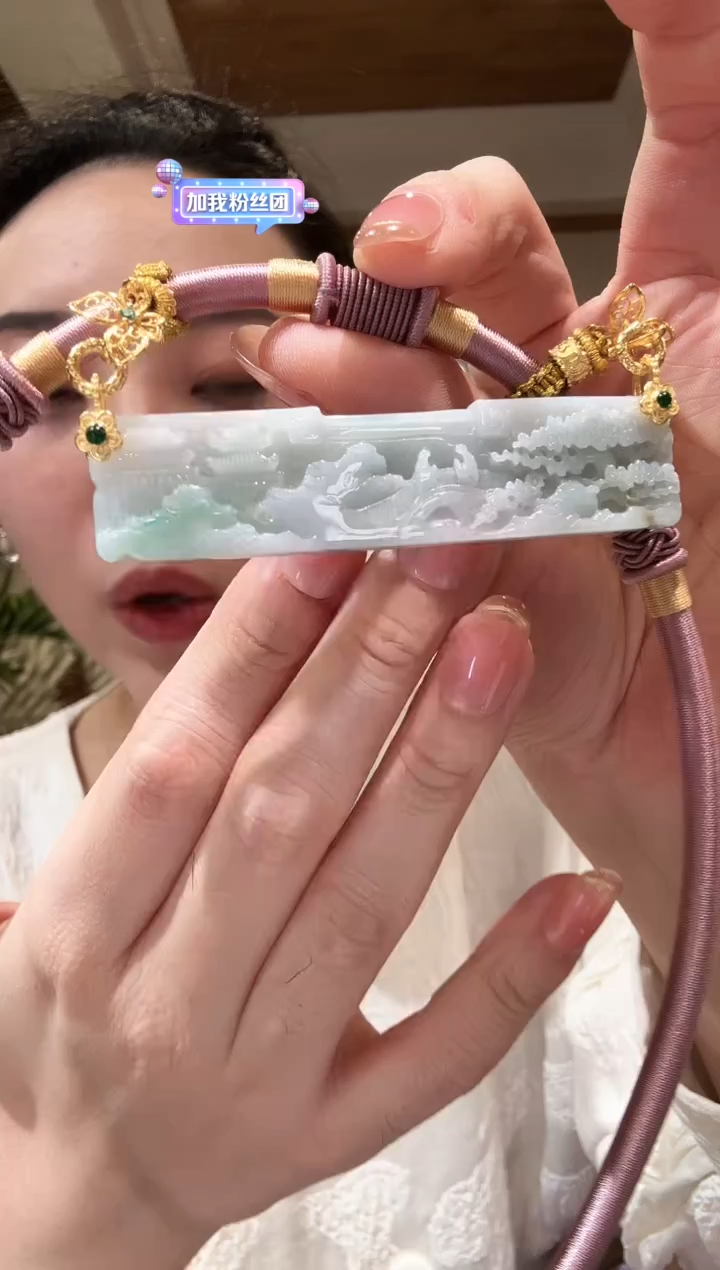 【闪购商品】翡翠颈饰未镶嵌国风