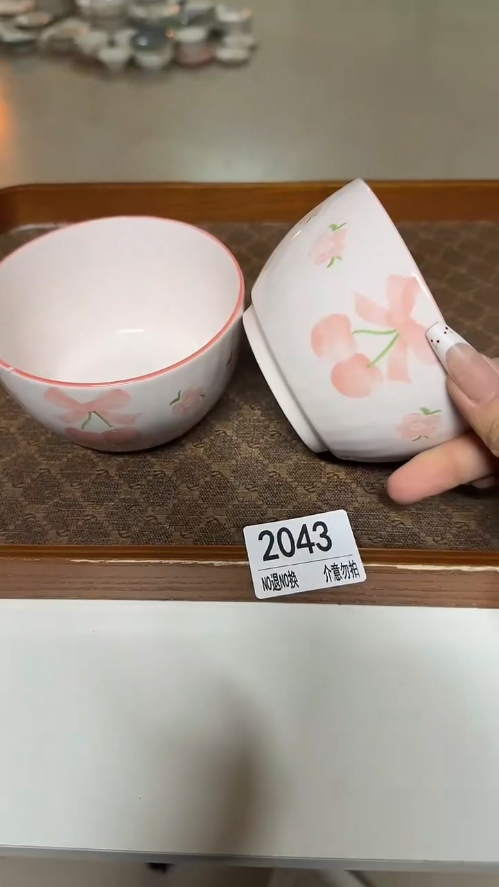 陶瓷手柄款微瑕四单包邮2043