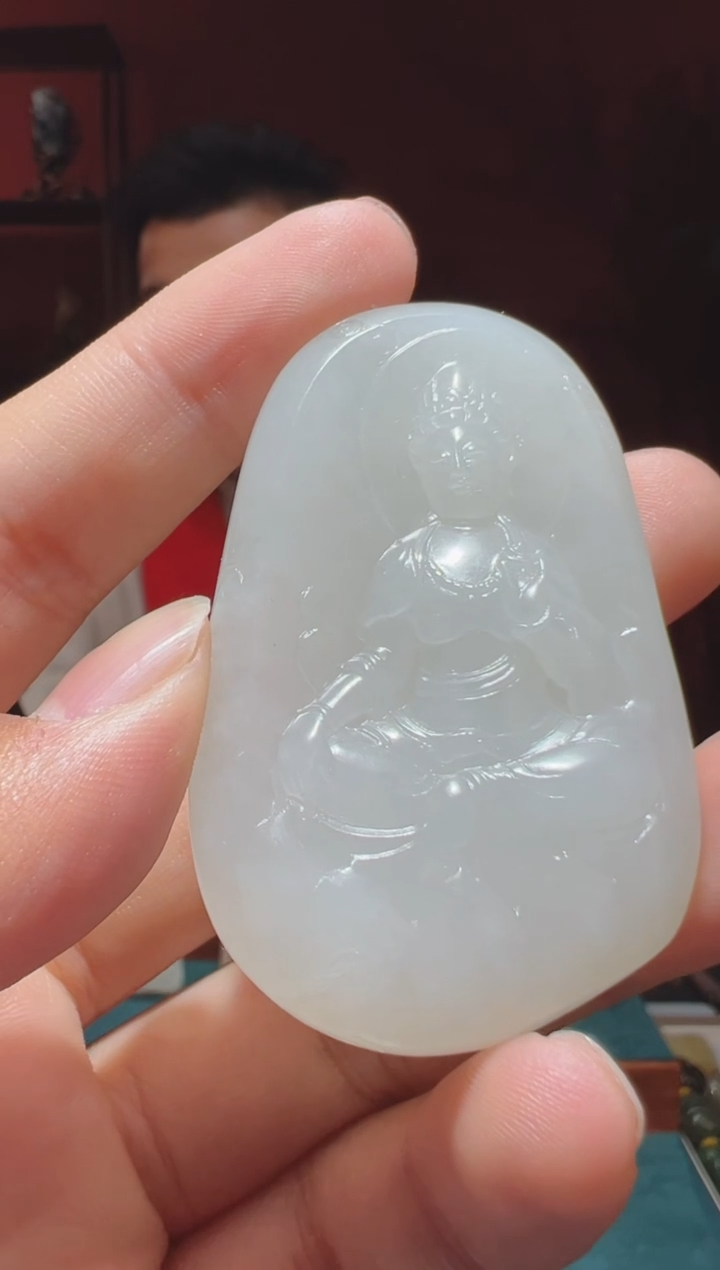 【闪购商品】和田玉吊坠(不含链)未镶嵌1