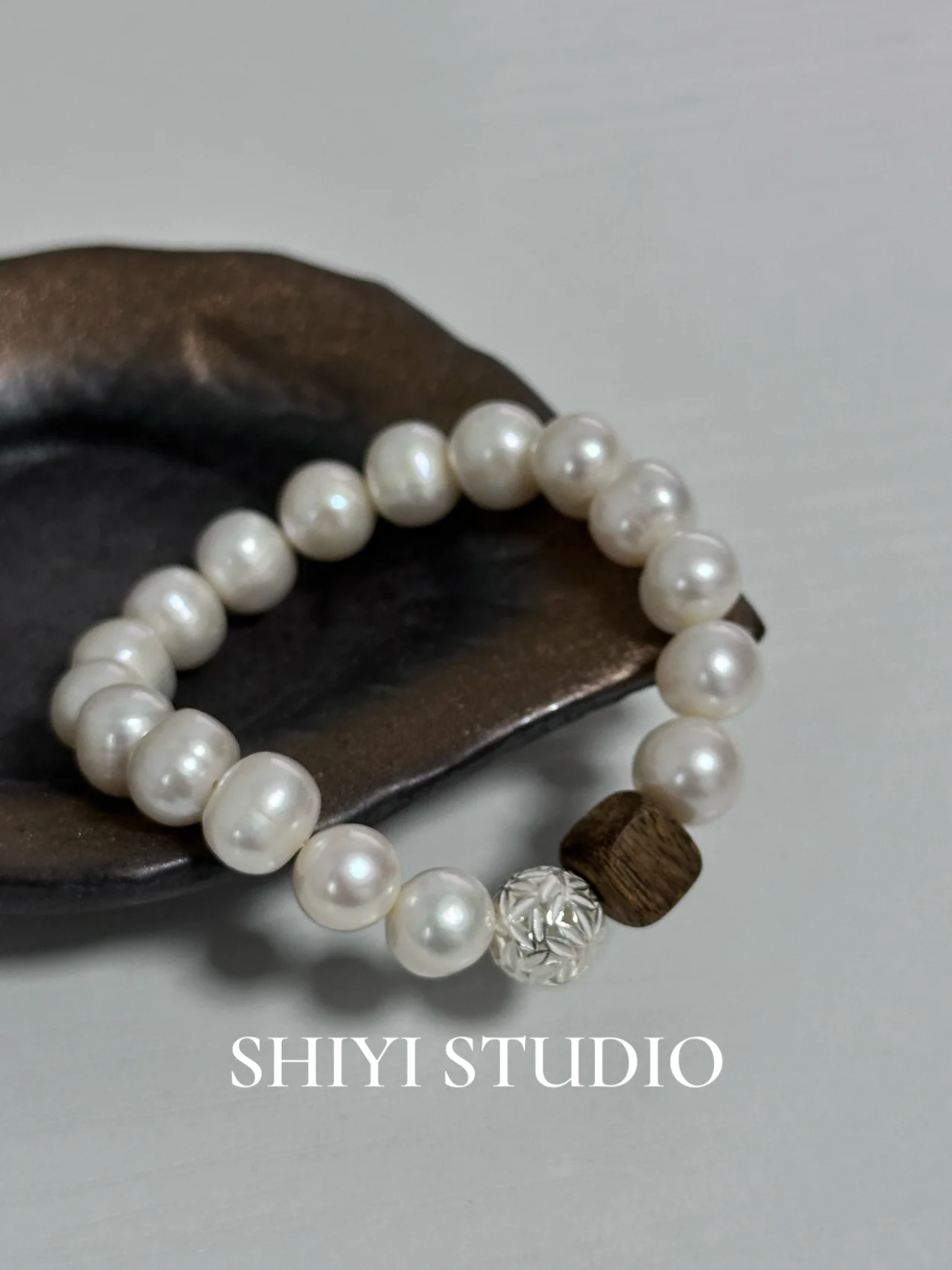 925银手链 【绣球】复古文艺珠珠纯银绣球花手链时尚轻奢