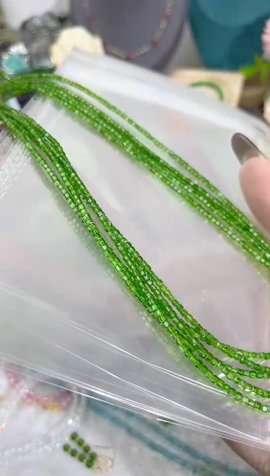 【闪购商品】透辉石项链银S925镶嵌方 多样性发起一199