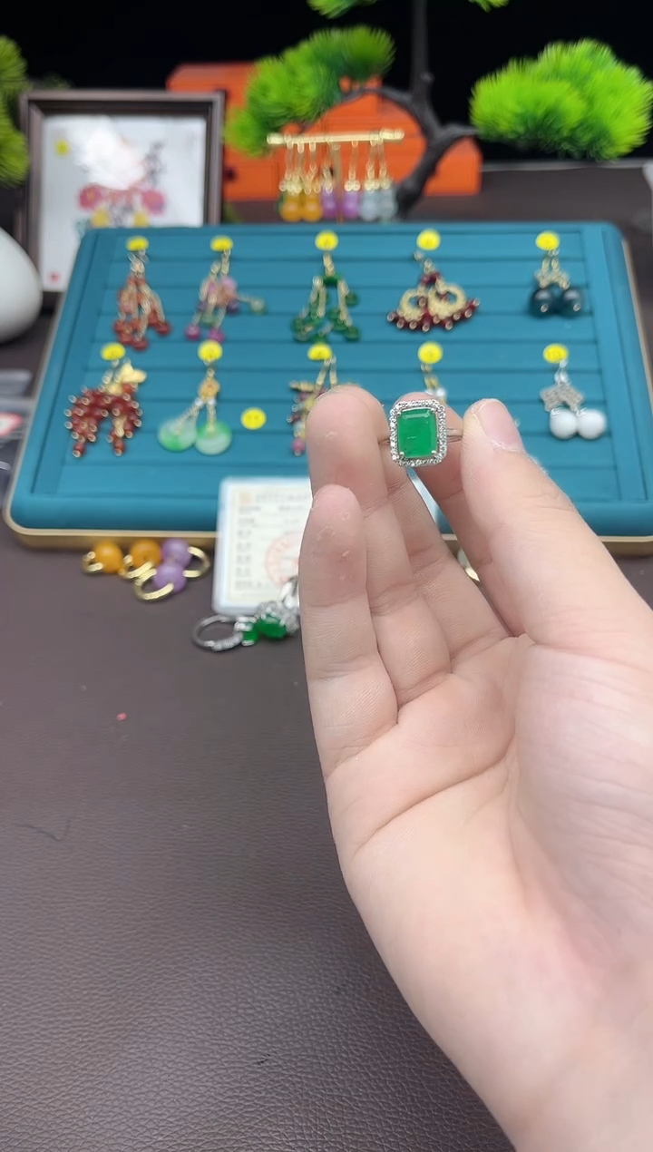 【闪购商品】玛瑙/玉髓戒指银S925镶嵌s2600