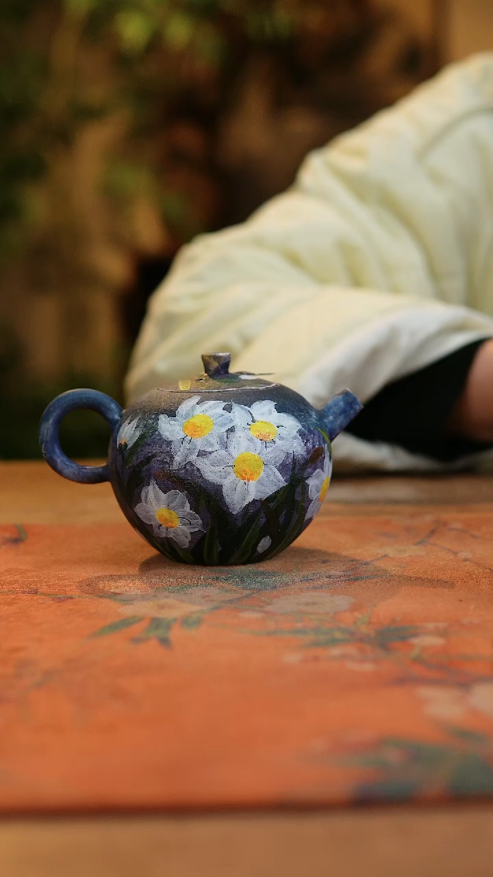 【闪购商品】瓷片1639景德镇手工手绘釉下彩高温瓷