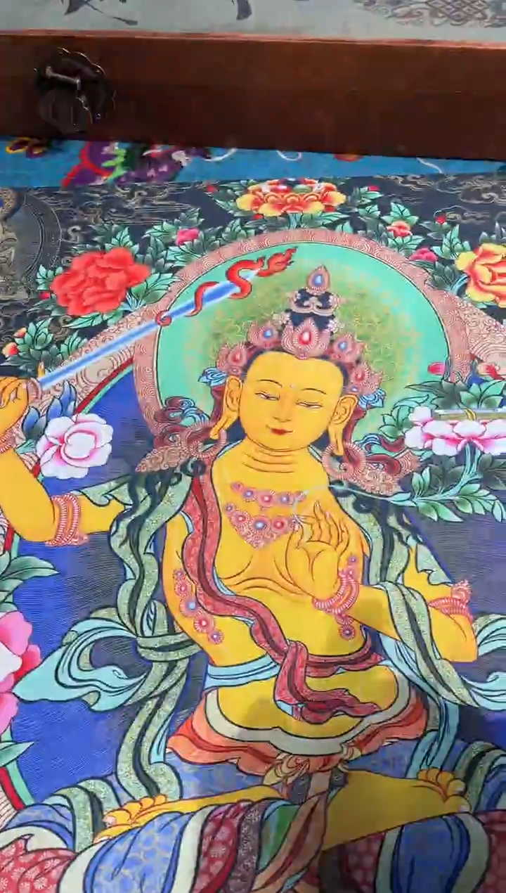 卷轴画路路的唐卡tk160