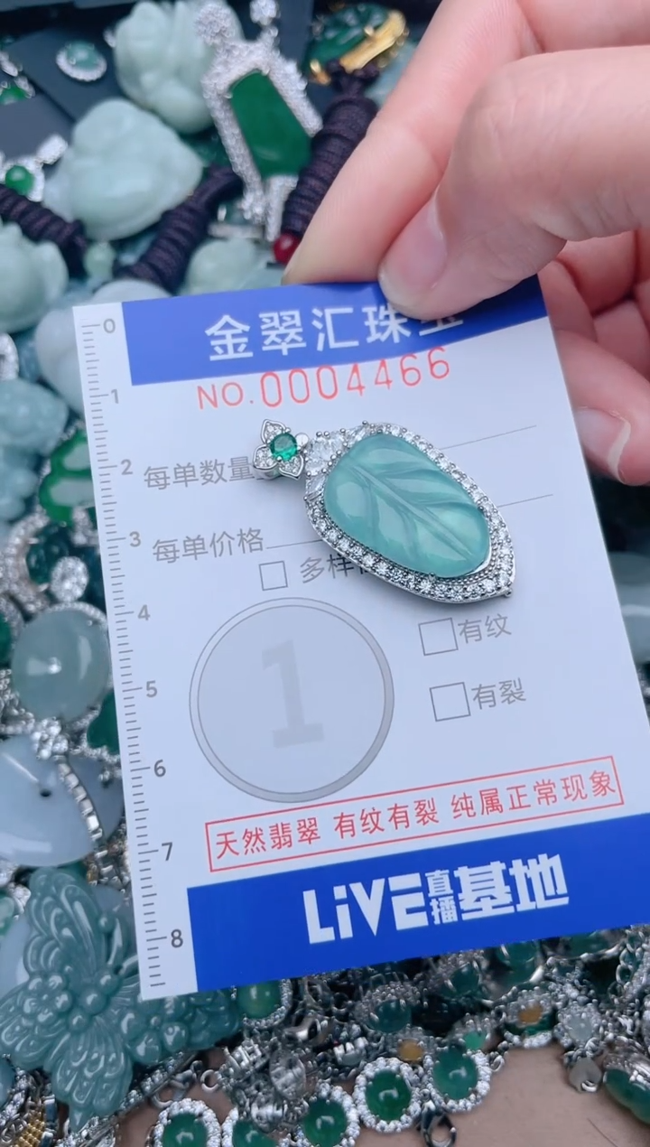 【闪购商品】翡翠颈饰未镶嵌4466......1