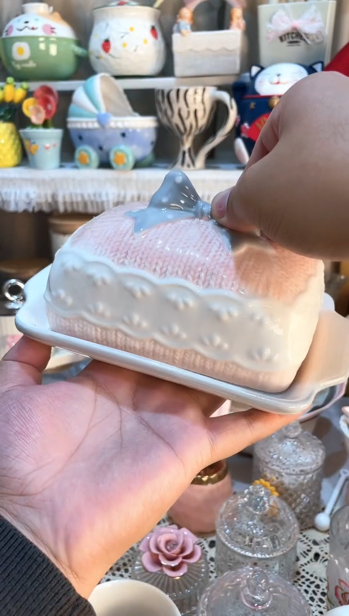 【闪购商品】瓷片蛋糕盘 质量好发货快放心拍