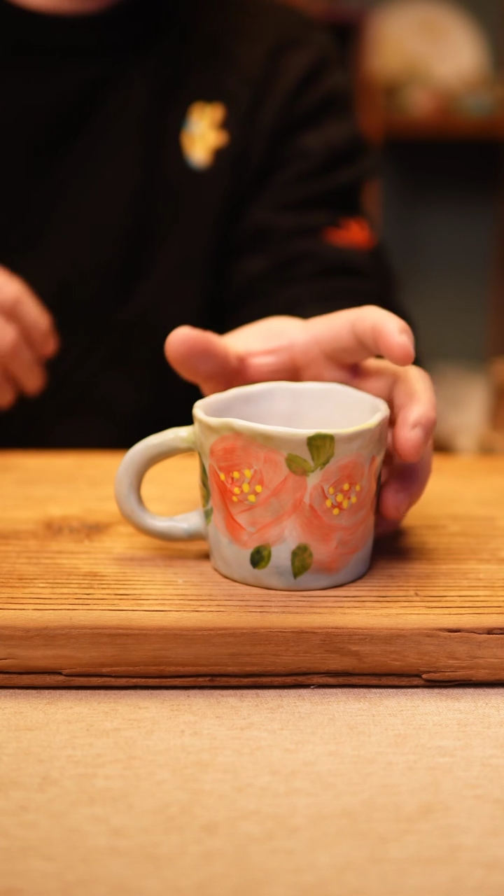 【闪购商品】@陶园瓷舍@纯手工陶瓷花@随机3朵