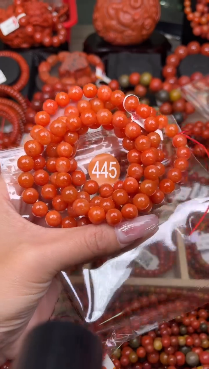 【闪购商品】南红玛瑙珠宝奇石未镶嵌445-9+