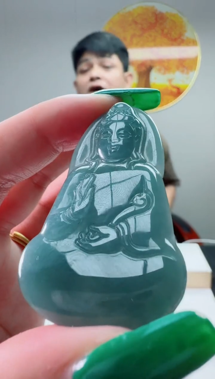 翡翠未镶嵌颈饰多样性随机发其一